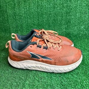 Altra Shoes Womens Size 8 Outroad Trail Running Sneakers AL0A7R72680 Red Orange